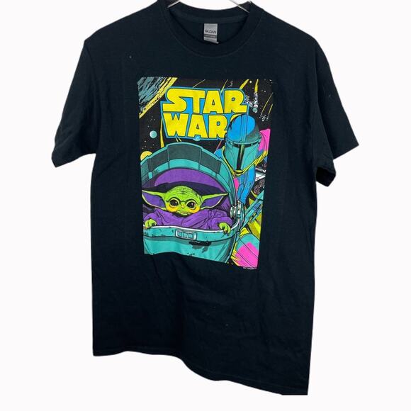 Gildan Other - Starwars Mandalorian Graphic T-Shirt Sz M